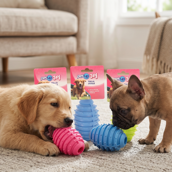 PetUp Joy gioco per cani Palla Ovale in TPR