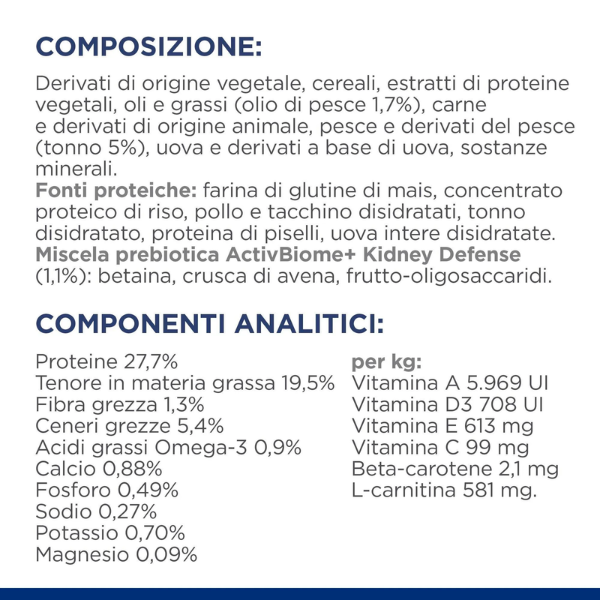 Hill's Prescription Diet k/d Feline con Salmone