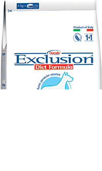 Exclusion Diet Hypoallergenic Medium/Large Breed Pesce e Patate - 3 kg