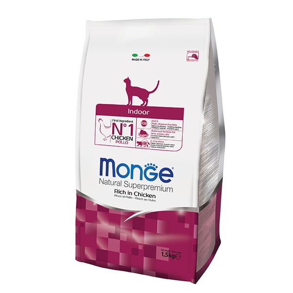 Monge Natural Superpremium Indoor Pollo - 400 gr