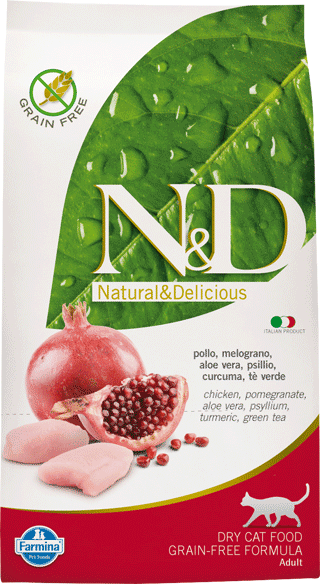 Farmina N&D Prime Feline Grain Free Adult Pollo e Melograno - 300 gr
