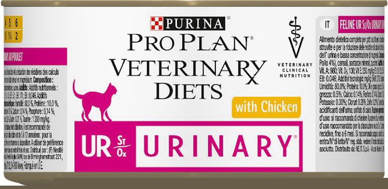 Purina Veterinary Diets UR Mousse 195 gr - Pollo