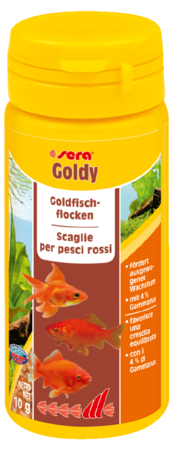 Sera Goldy mangime completo  in scaglie per pesci rossi e d'acqua fredda - 50ml