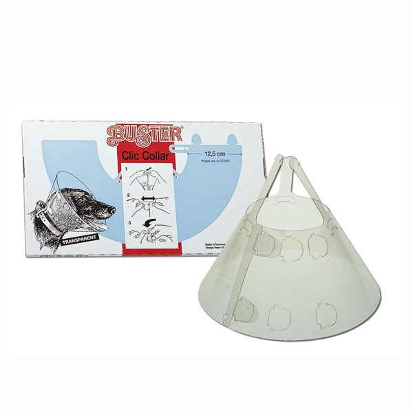 Collare protettivo elisabettiano Clic Camon - 1 collare 10 cm
