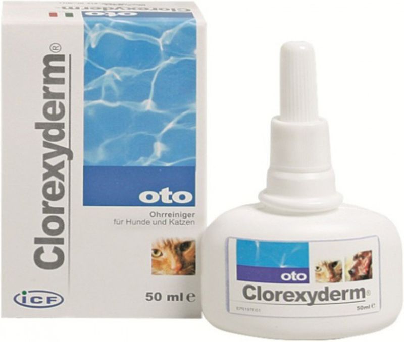 Clorexyderm Oto ICF detergente auricolare per cani e gatti - 50 ml