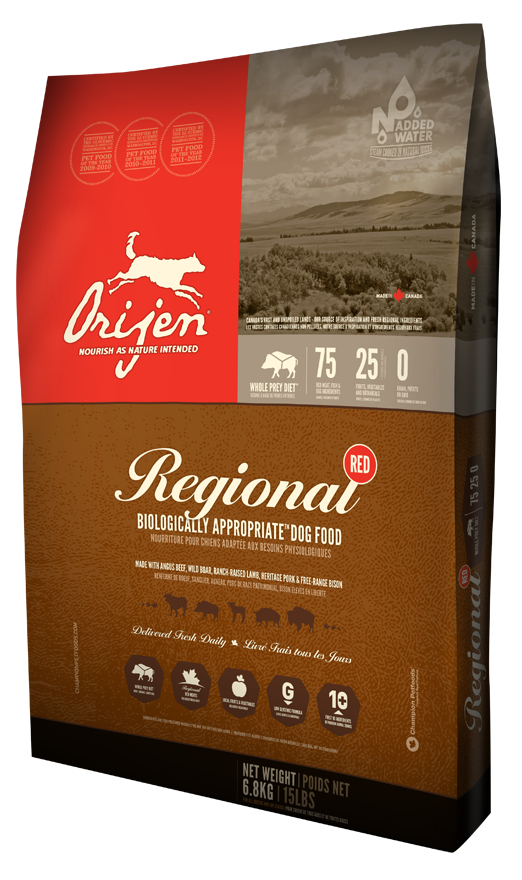 Orijen Regional Red Dog Food - 2,27 Kg