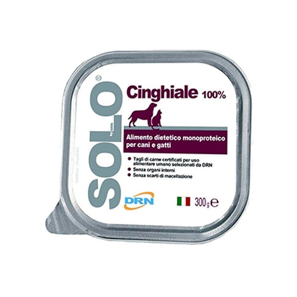 DRN Solo alimento monoproteico cane e gatto 100 gr - Cinghiale