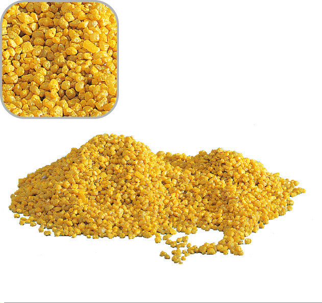 Quarzo per acquario Amtra 5 kg - Giallo - 0,002-0,003 m - 5 kg - Ceramizzato