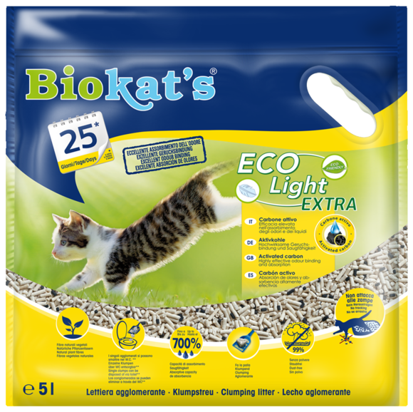 biokat's ecolight extra - lettiera immagine2