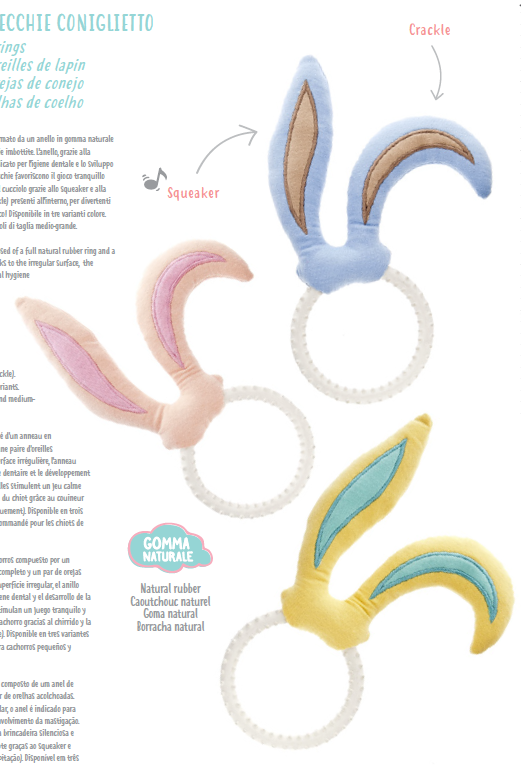 Anello Coniglietto Lattice Ferribiella