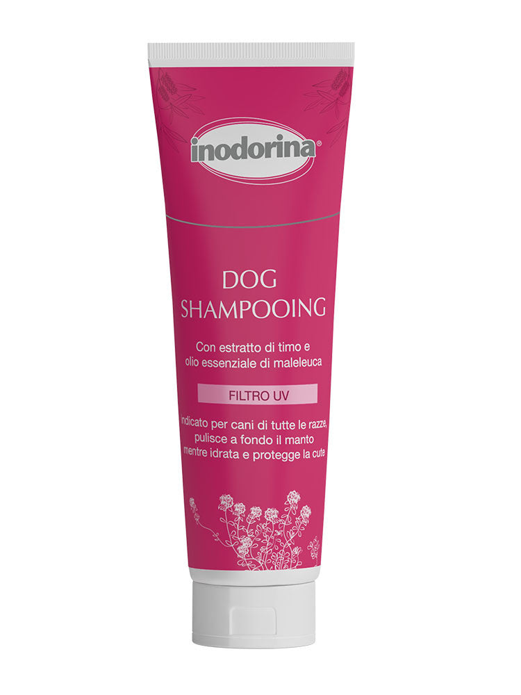 Inodorina Dog Shampooing shampoo per cani con filtro UV - 250 ml - Tutte le razze