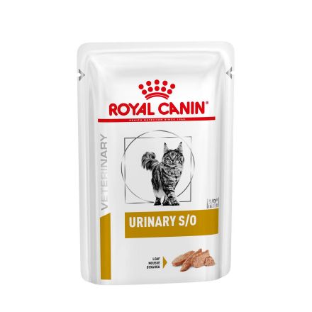 Royal Canin Veterinary Diet Urinary S/O con Manzo - 85 gr