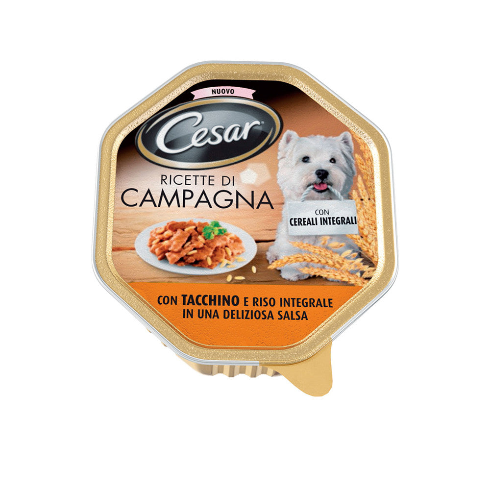 Cesar Ricette di Campagna 150gr - Tacchino e Riso Integrale