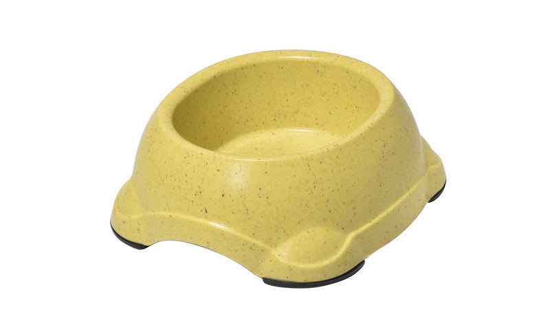 Ciotola Bamboo Record - Medium - 350 ml Base Tonda Gialla