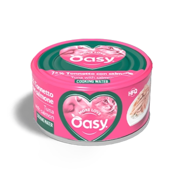 Oasy More Love Cat Adult Lattine in acqua di cottura 70 gr
