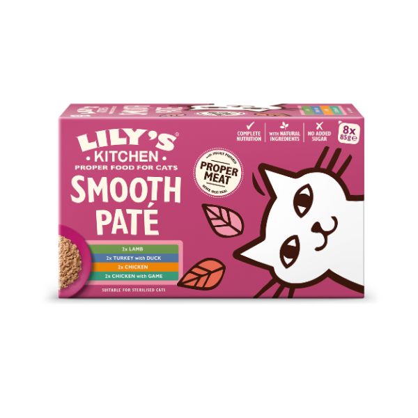 Lily's Kitchen Cat Smooth Patè Multipack 8x85 gr