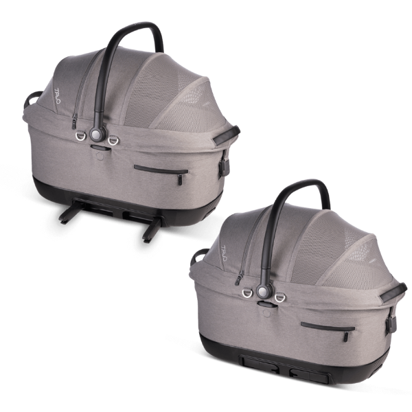 Seggiolino auto per animali con sistema IsoFix integrato Maeve Iso Tavo - ISO6X - Grigio