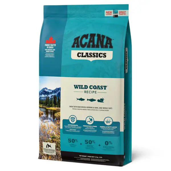 Acana Classics Wild Coast Recipe  9,7 kg bauzaarit.myshopify.com