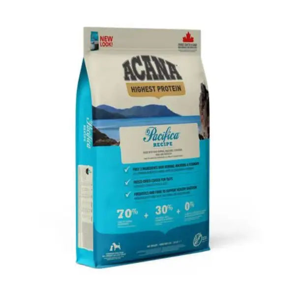 Acana Pacifica Recipe All Breeds Dog  11,4 kg bauzaarit.myshopify.com
