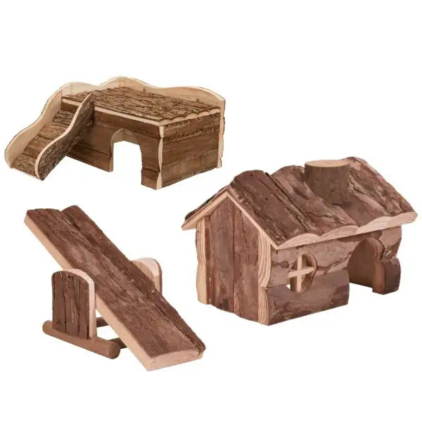 Accessori per gabbia Roditori in corteccia d'albero Natural Living Trixie   bauzaarit.myshopify.com