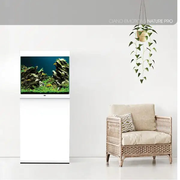 Acquario Ciano Emotions Nature Pro 60 Askoll portata 110 litri   bauzaarit.myshopify.com