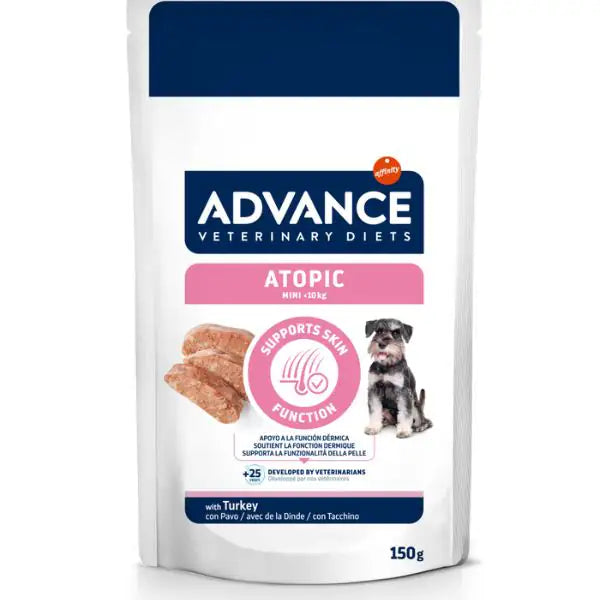 Advance Veterinary Diets Atopic Mini Adult supporto della pelle 150 gr   bauzaarit.myshopify.com