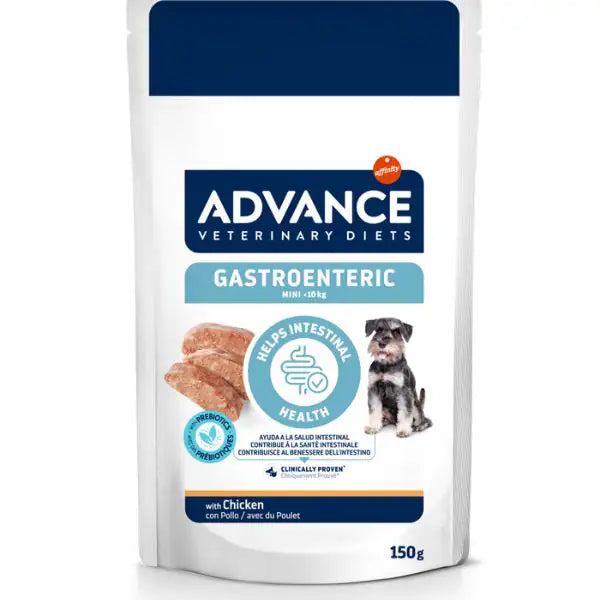 Advance Veterinary Diets Gastroenteric Mini Adult benessere dell'intestino 150 gr   bauzaarit.myshopify.com