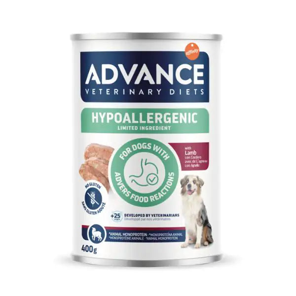 Advance Veterinary Diets Hypoallergenic Medium/Large Adult Gluten Free 400 gr  Agnello bauzaarit.myshopify.com