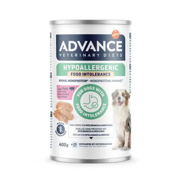 Advance Veterinary Diets Hypoallergenic Medium/Large Adult Gluten Free 400 gr  Maiale bauzaarit.myshopify.com