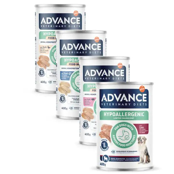 Advance Veterinary Diets Hypoallergenic Medium/Large Adult Gluten Free 400 gr   bauzaarit.myshopify.com