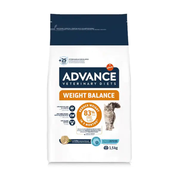 Advance Veterinary Diets Weight Balance Cat  1,5 kg bauzaarit.myshopify.com