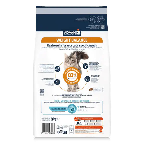 Advance Veterinary Diets Weight Balance Cat   bauzaarit.myshopify.com