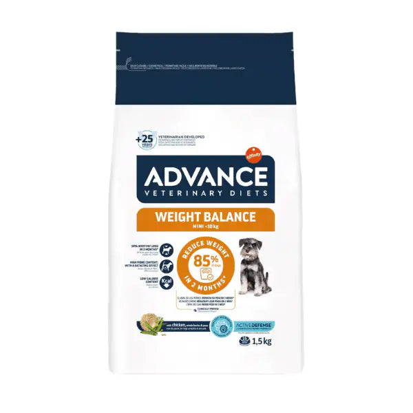 Advance Veterinary Diets Weight Balance Mini  1,5 kg bauzaarit.myshopify.com