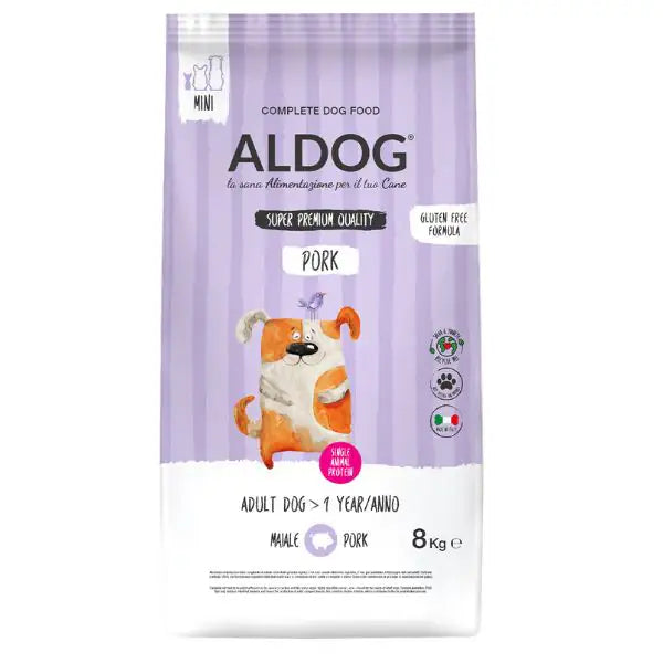 Aldog Super premium Adult Mini monoproteico con Maiale   bauzaarit.myshopify.com