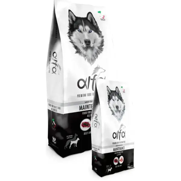 Alfa Premium Dog Food Maintenance All Breeds   bauzaarit.myshopify.com