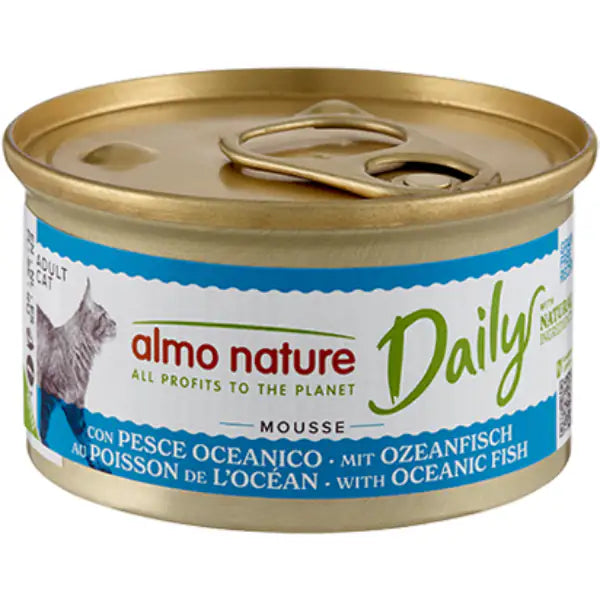 Almo Nature Daily Ingredienti naturali Grain Free Menù Cat 85 gr  Pesce oceanico bauzaarit.myshopify.com
