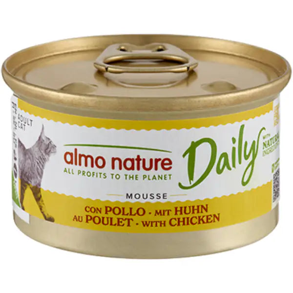 Almo Nature Daily Ingredienti naturali Grain Free Menù Cat 85 gr  Pollo bauzaarit.myshopify.com