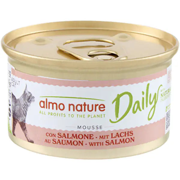 Almo Nature Daily Ingredienti naturali Grain Free Menù Cat 85 gr  Salmone bauzaarit.myshopify.com