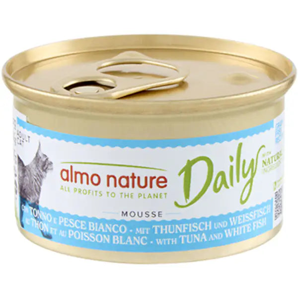 Almo Nature Daily Ingredienti naturali Grain Free Menù Cat 85 gr  Tonno e pesce bianco bauzaarit.myshopify.com