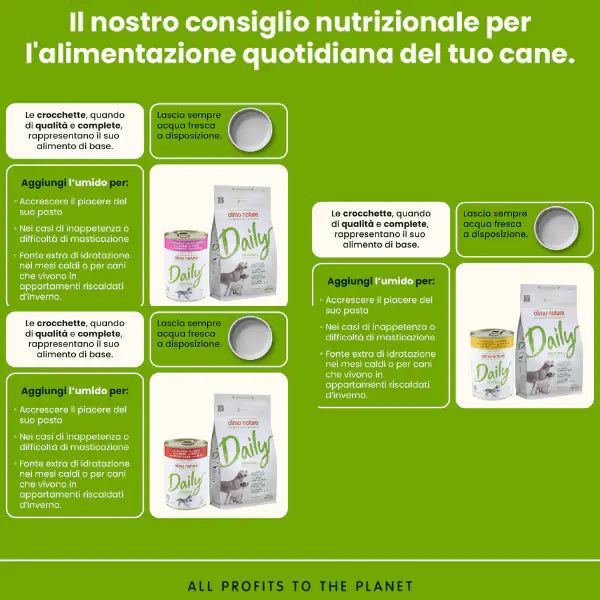 Almo Nature Daily Nutrition Menù 400 gr   bauzaarit.myshopify.com