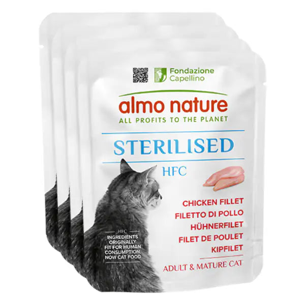 Almo Nature HFC Cat Sterilised Monoproteico 50 gr   Bauzaar.it