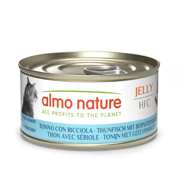 Almo Nature HFC Jelly Gluten free Cat 70 gr  Tonno con Lampuga Bauzaar.it