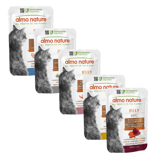 Almo Nature HFC Jelly Natural Cat 55 gr   bauzaarit.myshopify.com