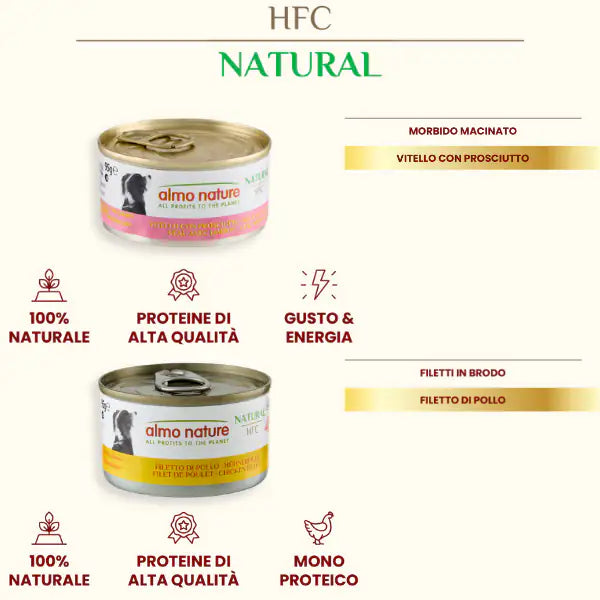 Almo Nature HFC Natural Dog 95 gr   bauzaarit.myshopify.com