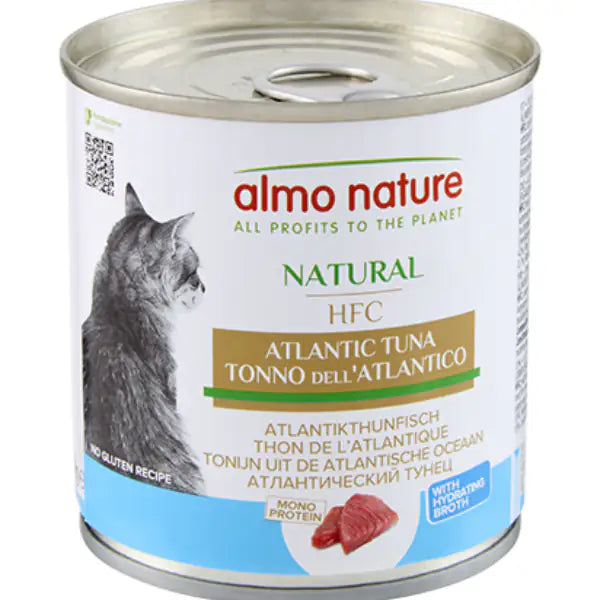 Almo Nature HFC Natural in brodo di cottura 280 gr  Tonno dell'atlantico bauzaarit.myshopify.com