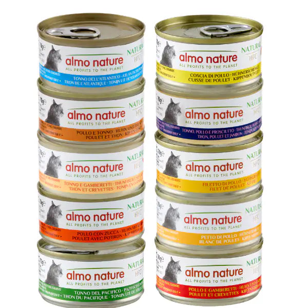 Almo Nature HFC Natural monoproteico Cat 70 gr   bauzaarit.myshopify.com