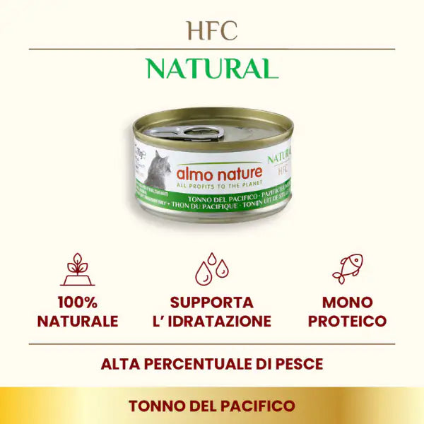 Almo Nature HFC Natural monoproteico Cat 70 gr   bauzaarit.myshopify.com