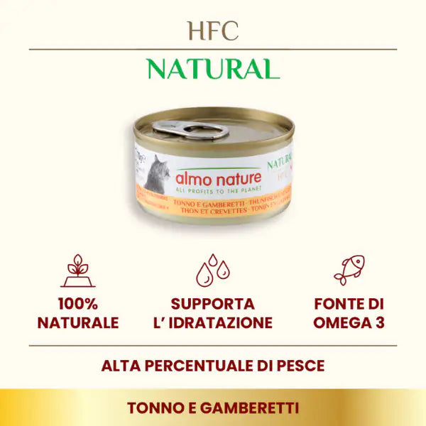 Almo Nature HFC Natural monoproteico Cat 70 gr   bauzaarit.myshopify.com