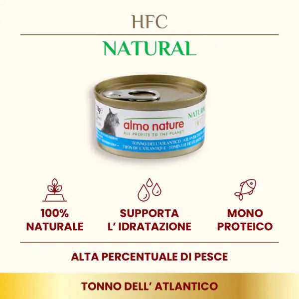 Almo Nature HFC Natural monoproteico Cat 70 gr   bauzaarit.myshopify.com