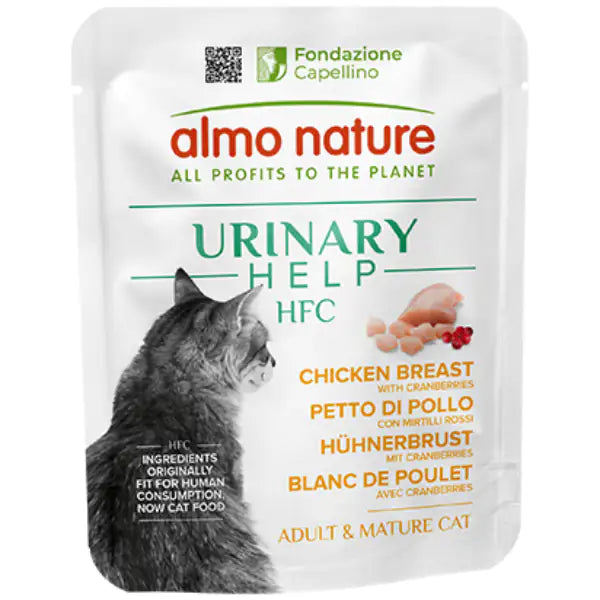 Almo Nature HFC Urinary Help Monoproteico 50 gr  Petto di pollo con mirtilli Bauzaar.it